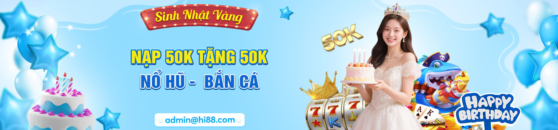 Nạp 50 tặng 50 nổ hũ bắn cá